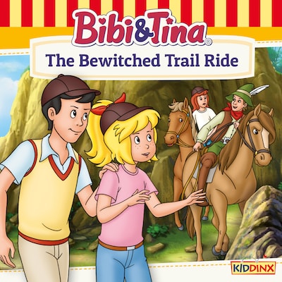Bibi and Tina, The Bewitched Trail Ride – omslag til lydbogen af Nelly Sand
