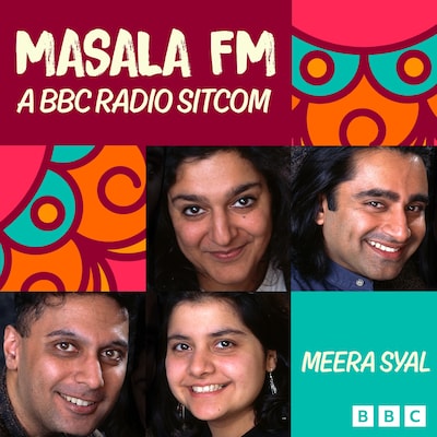 Masala FM – omslag til lydbogen af Meera Syal
