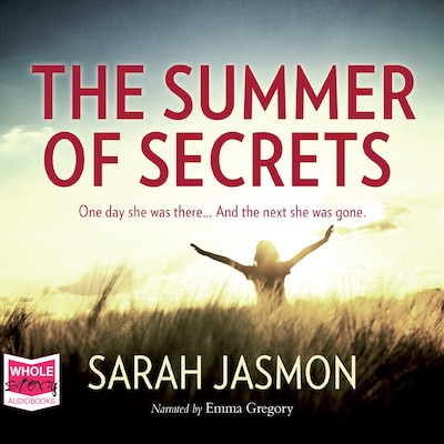 The Summer of Secrets – omslag til lydbogen af Sarah Jasmon
