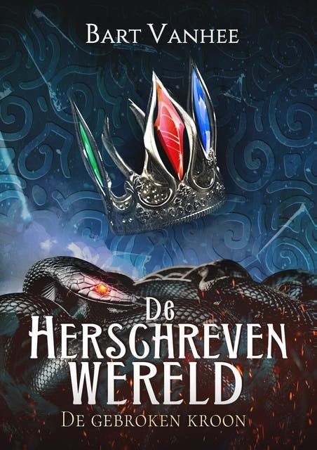 De gebroken kroon – omslag van het luisterboek van Bart Vanhee