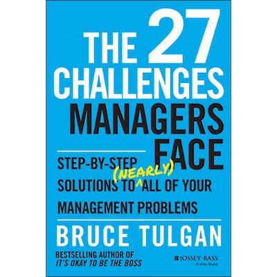 The 27 Challenges Managers Face – omslag til lydbogen af Bruce Tulgan