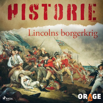Lincolns borgerkrig – omslag til lydbogen af Orage