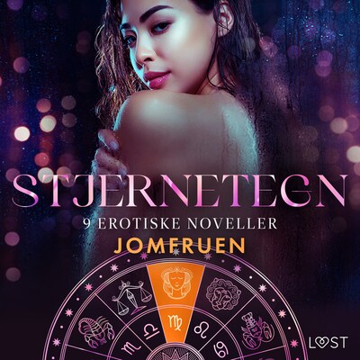 Stjernetegn – 9 erotiske noveller til Jomfruen – omslag til lydbogen af Camille Bech, Lisa Vild, B. J. Hermansson