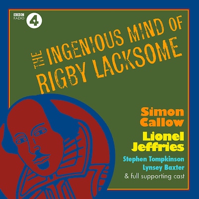 The Ingenious Mind of Rigby Lacksome – omslag til lydbogen af Mr Punch Audiobooks