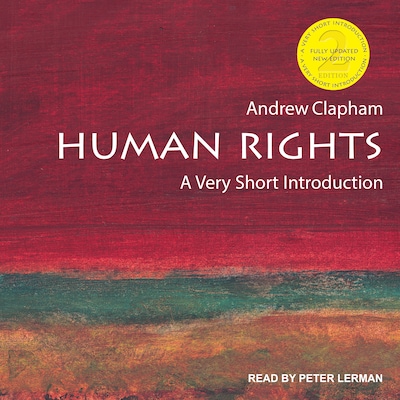 Human Rights – omslag til lydbogen af Andrew Clapham