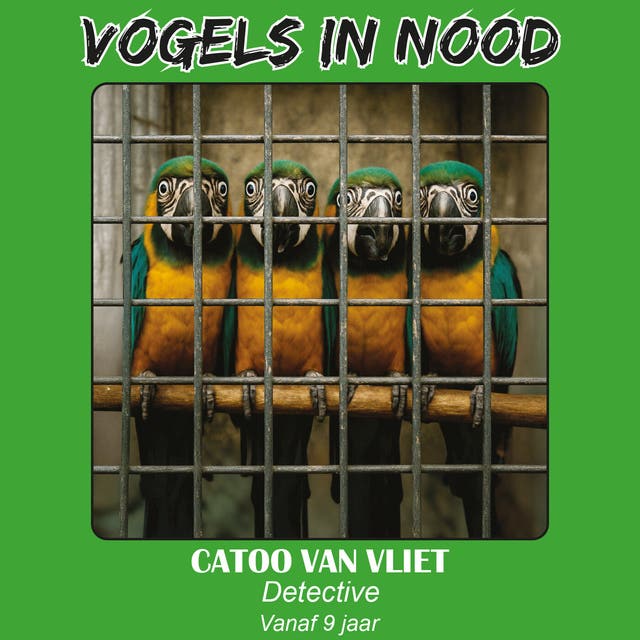 Vogels in nood – omslag van het luisterboek van Catoo van Vliet