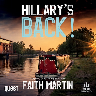 Hillary's back! – omslag til lydbogen af Faith Martin