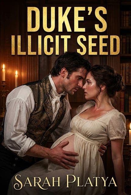 Duke's Illicit Seed: Forbidden Regency Impregnation – omslag til lydbogen af Sarah Platya