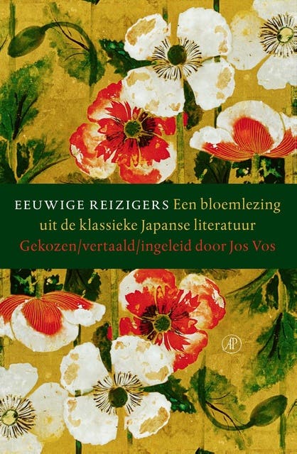 Eeuwige reizigers: Een bloemlezing uit de klassieke Japanse literatuur – omslag van het luisterboek van Jos Vos