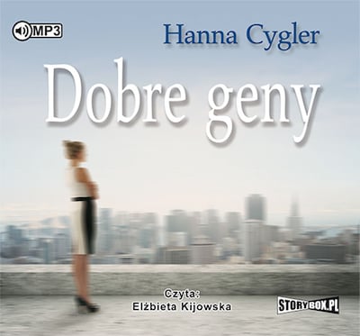 Dobre geny – okładka audiobooka, autor Hanna Cygler