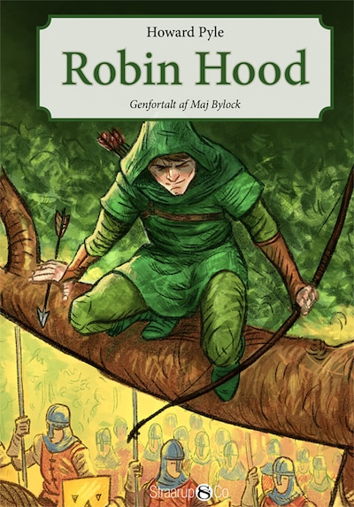 Robin Hood – omslag til lydbogen af Maj Bylock, Howard Pyle