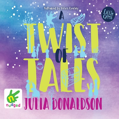 A Twist of Tales – omslag til lydbogen af Julia Donaldson