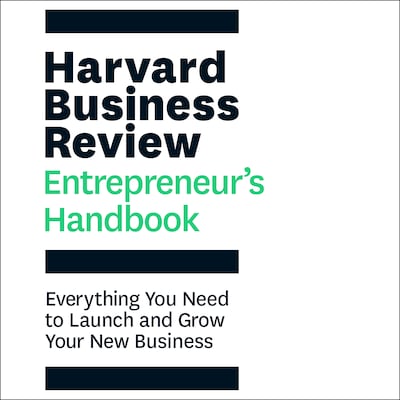 The Harvard Business Review Entrepreneur's Handbook – omslag til lydbogen af HARVARD BUSINESS REVIEW
