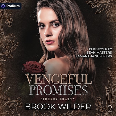 Vengeful Promises – omslag til lydbogen af Brook Wilder