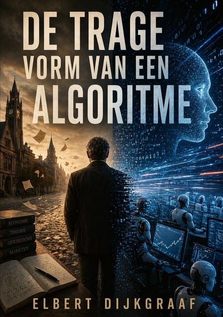 De trage vorm van een algoritme – omslag van het luisterboek van Elbert Dijkgraaf