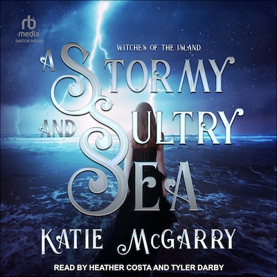 A Stormy and Sultry Sea – omslag til lydbogen af Katie McGarry