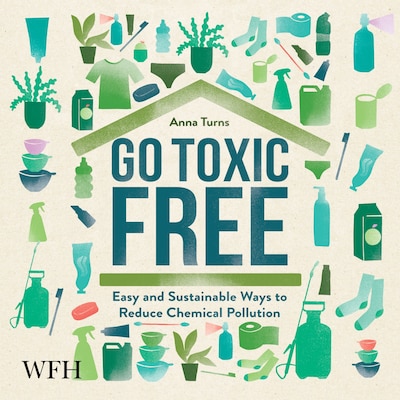 Go Toxic Free – omslag til lydbogen af Anna Turns
