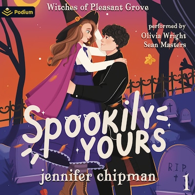 Spookily Yours – omslag til lydbogen af Jennifer Chipman