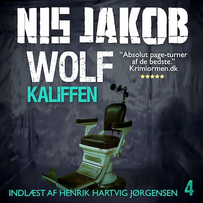 KALIFFEN – omslag til lydbogen af Nis Jakob