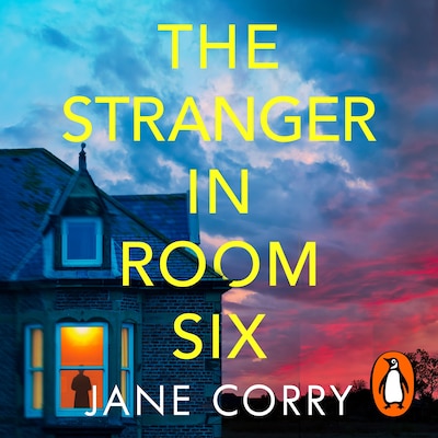 The Stranger in Room Six – omslag til lydbogen af Jane Corry