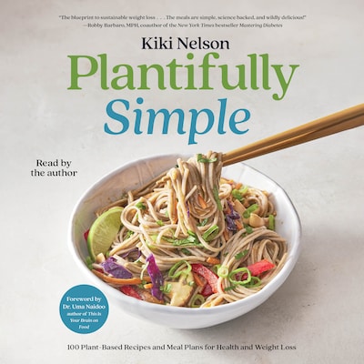 Plantifully Simple – omslag til lydbogen af Kiki Nelson