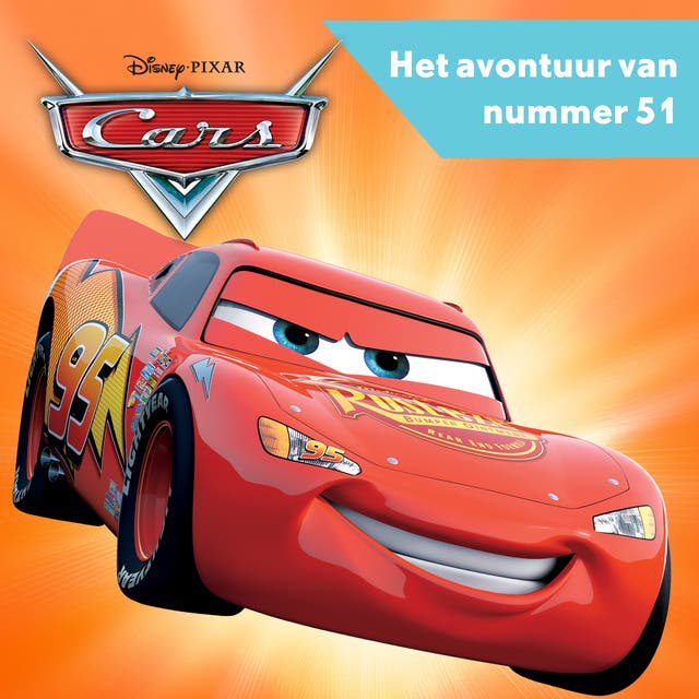 Disney's Cars - Het avontuur van nr. 51 – omslag van het luisterboek van Disney Pixar
