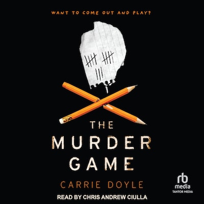The Murder Game – omslag til lydbogen af Carrie Doyle