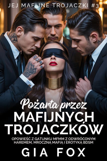 Pożarta przez mafijnych trojaczków przez mafijnych trojaczków: Opowieść z gatunku MFMM z odwróconym haremem, mroczną mafią i erotyką BDSM