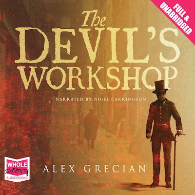 The Devil's Workshop – omslag til lydbogen af Alex Grecian