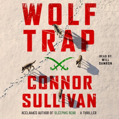 Wolf Trap – omslag til lydbogen af Connor Sullivan