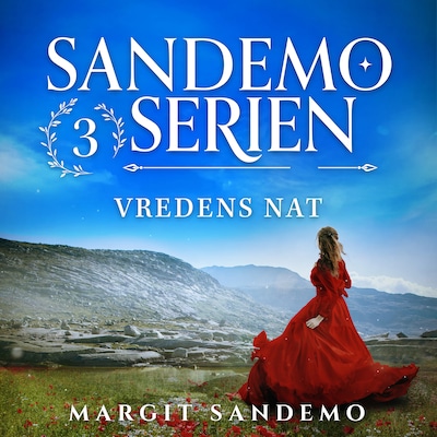 Sandemoserien 3 - Vredens nat – omslag til lydbogen af Margit Sandemo