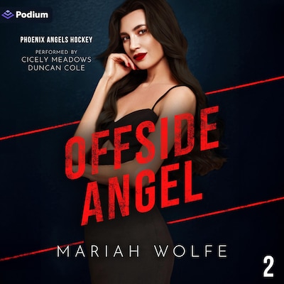 Offside Angel – omslag til lydbogen af Mariah Wolfe
