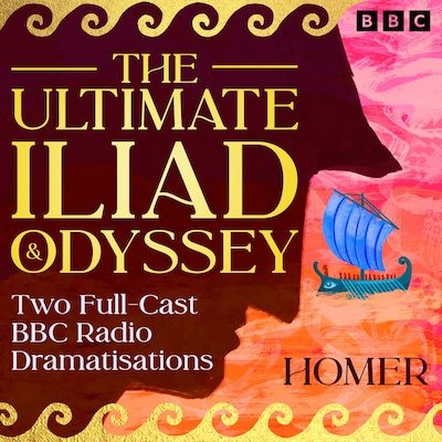 The Ultimate Iliad & Odyssey – omslag til lydbogen af Homer