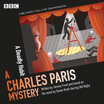 Charles Paris: A Deadly Habit – omslag til lydbogen af Simon Brett, Jeremy Front