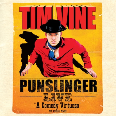 Punslinger – omslag til lydbogen af Tim Vine