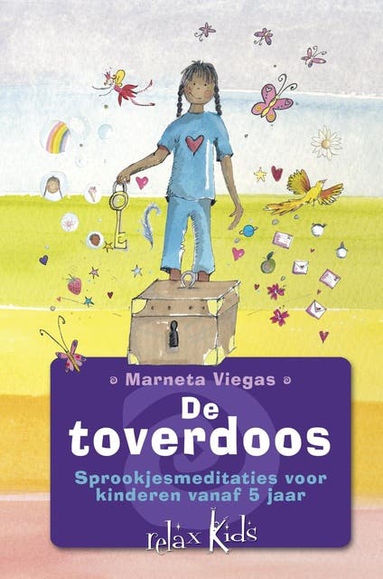De toverdoos: sprookjesmeditaties voor kinderen vanaf 5 jaar – omslag van het luisterboek van Marneta Viegas