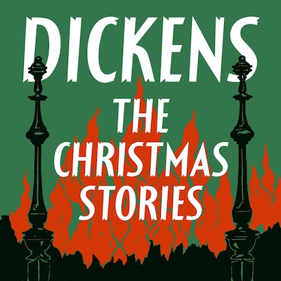 Dickens: The Christmas Stories – omslag til lydbogen af Charles Dickens