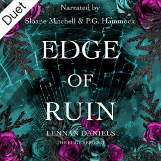 Edge of Ruin – omslag till ljudboken av Lennan Daniels
