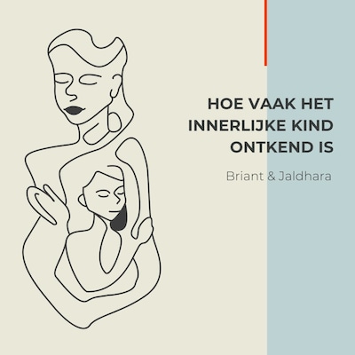 Hoe vaak het innerlijke kind ontkend is – omslag van het luisterboek van Briant Donker Curtius, Jaldhara Groeneveld