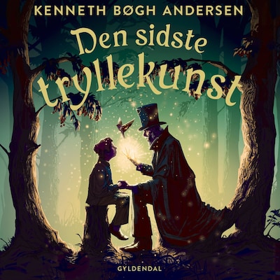 Den sidste tryllekunst – omslag til lydbogen af Kenneth Bøgh Andersen
