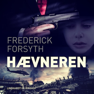 Hævneren – omslag til lydbogen af Frederick Forsyth