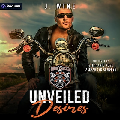 Unveiled Desires – omslag til lydbogen af J. Wine