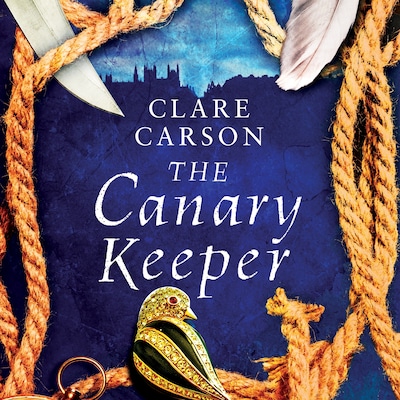 The Canary Keeper – omslag til lydbogen af Clare Carson