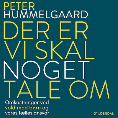 Der er noget, vi skal tale om – omslag til lydbogen af Peter Hummelgaard