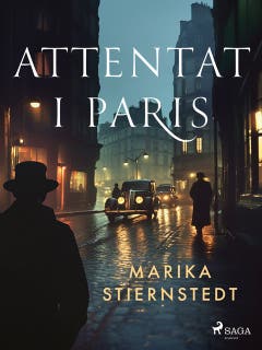 Attentat i Paris – omslag till ljudboken av Marika Stiernstedt