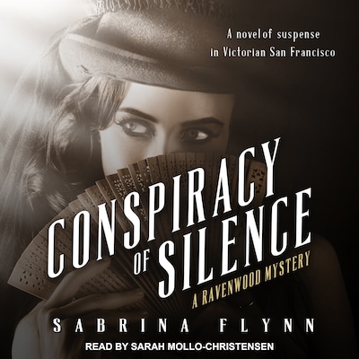 Conspiracy of Silence – omslag til lydbogen af Sabrina Flynn