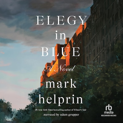 Elegy in Blue – omslag til lydbogen af Mark Helprin