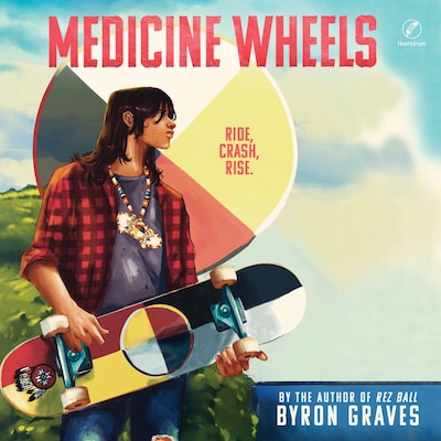 Medicine Wheels – omslag til lydbogen af Byron Graves