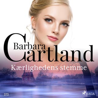 Kærlighedens stemme – omslag til lydbogen af Barbara Cartland