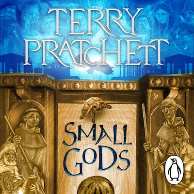 Small Gods – omslag til lydbogen af Terry Pratchett